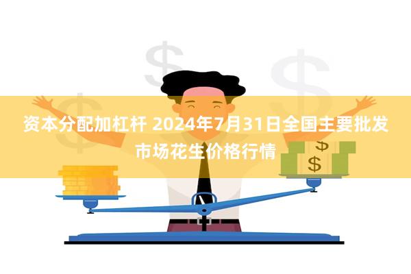 资本分配加杠杆 2024年7月31日全国主要批发市场花生价格行情