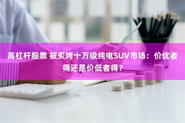 高杠杆股票 被炙烤十万级纯电SUV市场：价优者得还是价低者得？