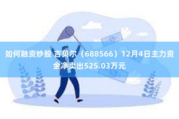 如何融资炒股 吉贝尔（688566）12月4日主力资金净卖出525.03万元