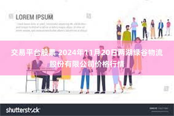 交易平台股票 2024年11月20日两湖绿谷物流股份有限公司价格行情