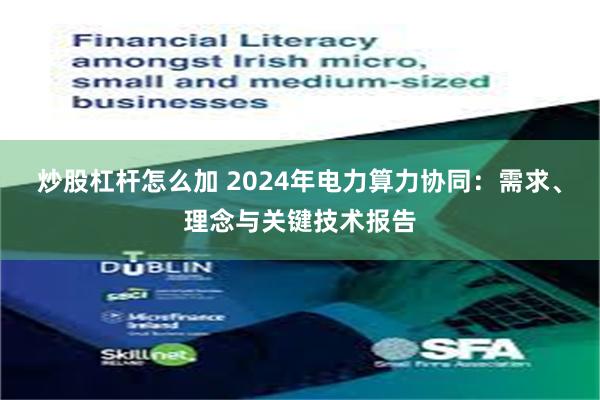 炒股杠杆怎么加 2024年电力算力协同：需求、理念与关键技术报告