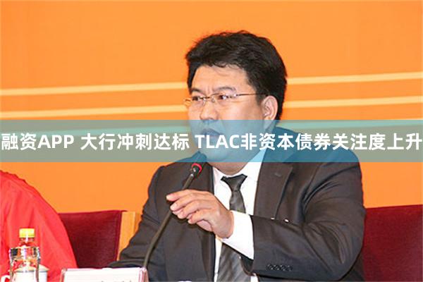 融资APP 大行冲刺达标 TLAC非资本债券关注度上升