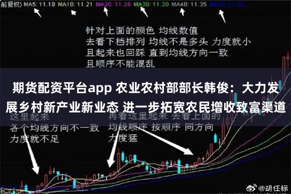 期货配资平台app 农业农村部部长韩俊：大力发展乡村新产业新业态 进一步拓宽农民增收致富渠道